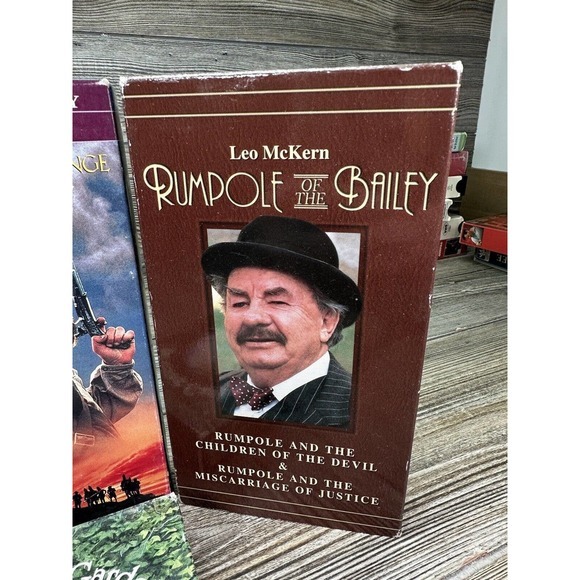 4 VHS Tapes -“Texas”, “Rob Roy”, “Rumpole Of The Bailey” And “The Secret Garden” - Picture 4 of 11